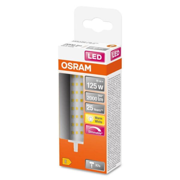 Bec LED Osram DIM LINE, R7s, 16W (125W), 2000 lm, - Image 3