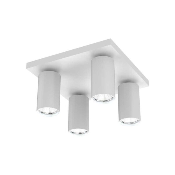 Spot Cvadruplu Vivalux SQUARE WHITE LUX, 4xGU10, max. 4x35W, IP20