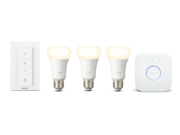 Pachet 3 Becuri LED inteligente Philips Hue A60, Bluetooth, E27, - Image 3