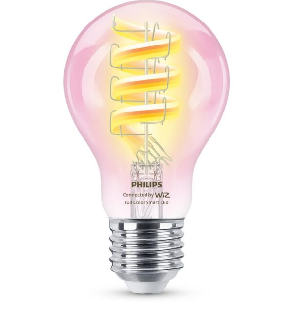 Bec LED RGB inteligent Philips Filament Bulb A60, Wi-Fi, E27, - Image 3