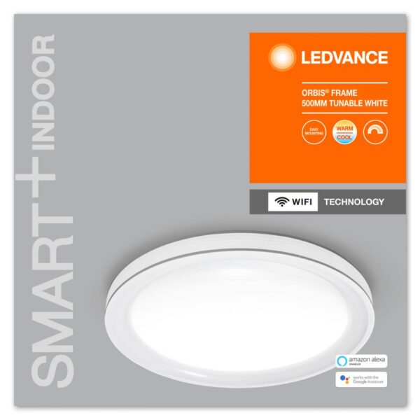 Plafoniera LED inteligenta Ledvance SMART+ Wifi Orbis Frame 500, 34W, - Image 6