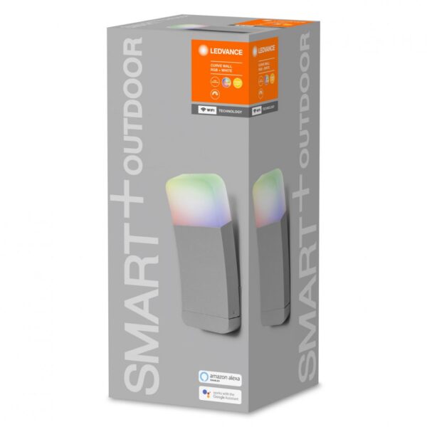 Aplica LED RGB pentru exterior Ledvance SMART+ Wifi Curve Wall, - Image 5