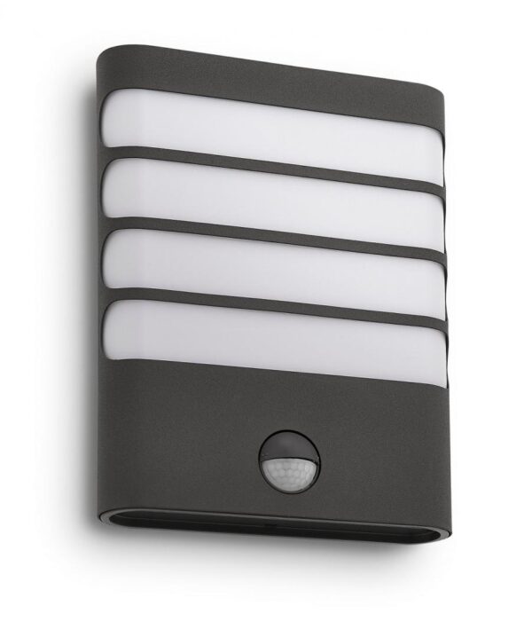 Aplica LED pentru exterior cu senzor de miscare Philips Raccoon, - Image 4