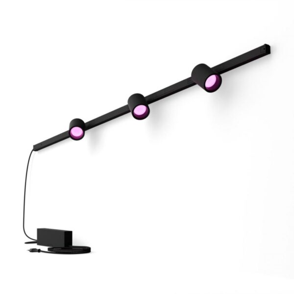 Spot LED RGB Philips Hue Perifo, kit de baza, 3 spoturi, - Image 3