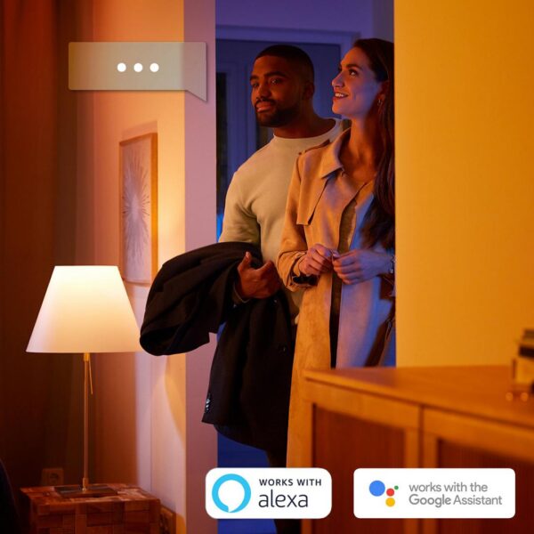Extensie Banda LED RGB inteligenta Philips Hue Lightstrip Plus, 11.5W, - Image 8