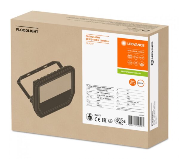 Proiector LED Ledvance FLOODLIGHT PERFORMANCE, 50W, 100-277V, 6000 lm, lumina - Image 6