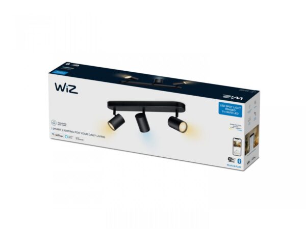 Spot LED RGB WiZ Imageo, Wi-Fi, Bluetooth, 3x4.9W, 1035 lm, - Image 4
